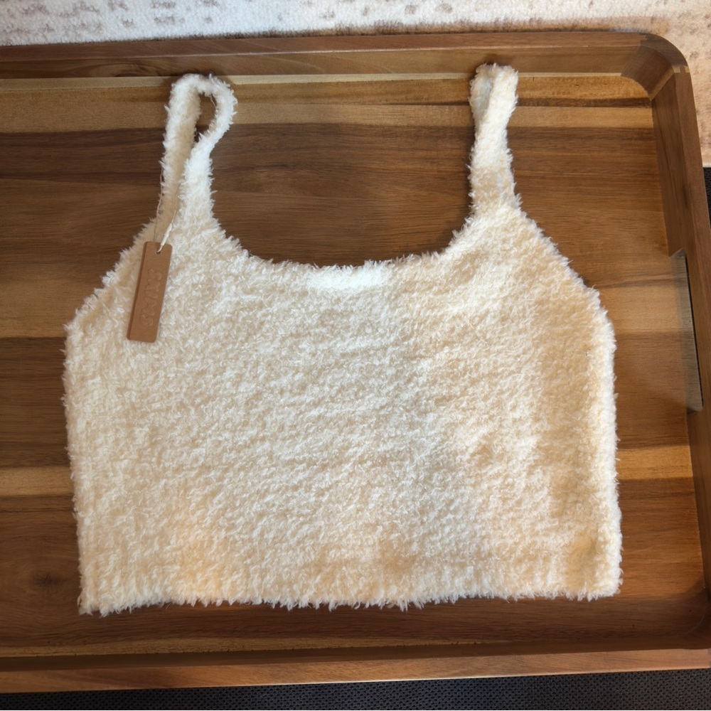 SKIMS Cozy Knit Tank in Bone Size 2X/3X